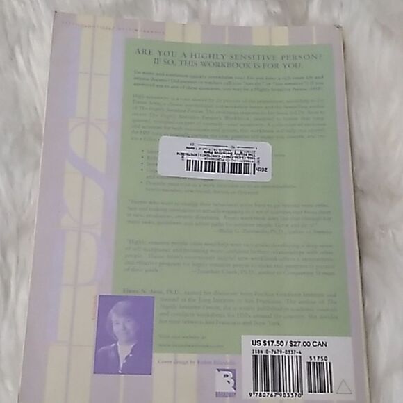 Highly Sensitive Persons Workbook paperback book - Picture 10 of 10